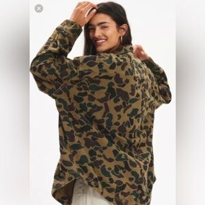 Urban Outfitters Green and Brown Utility Jacket